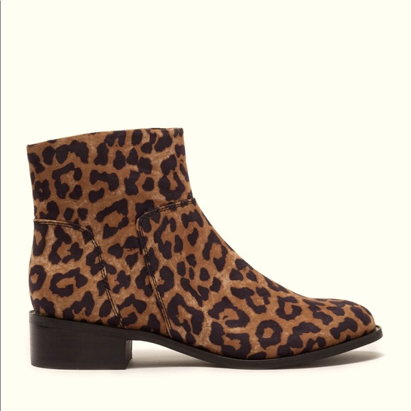 Franco Sarto Leopard Print Boots - Picture 1 of 11